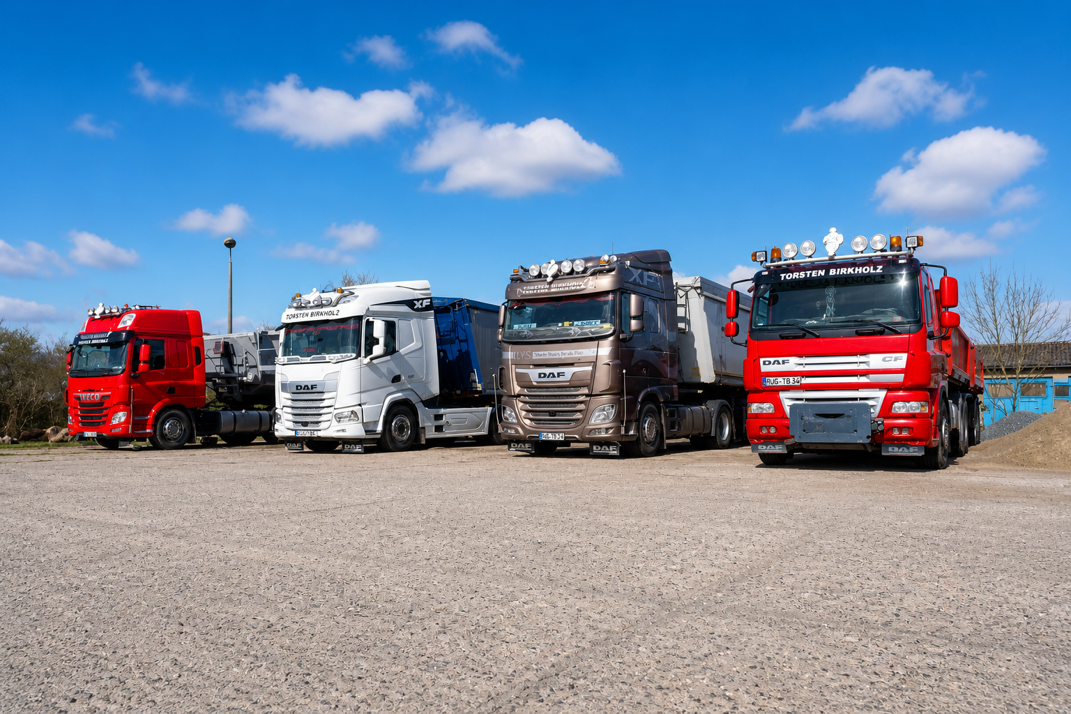 Fuhrbetrieb Birkholz – Baumaschinen und Transport auf Rügen
